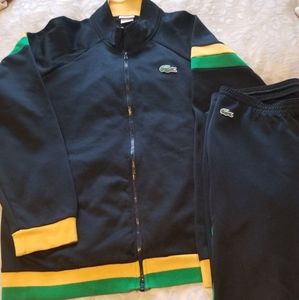 Men Lacoste track suit